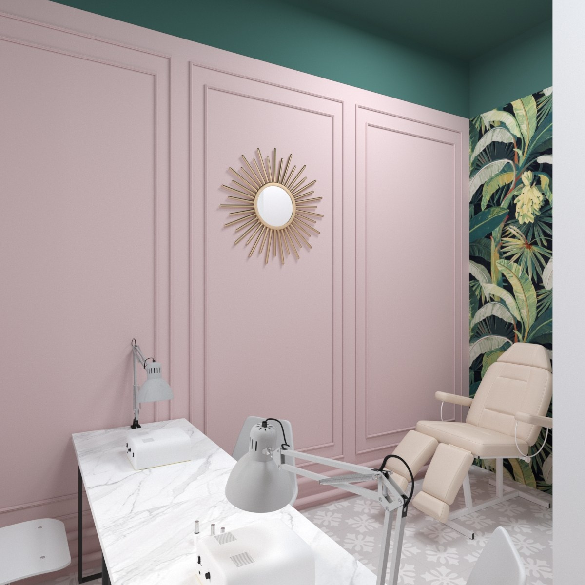 Студия маникюра. Дизайнер интерьеров в Санкт-Петербурге 🏠