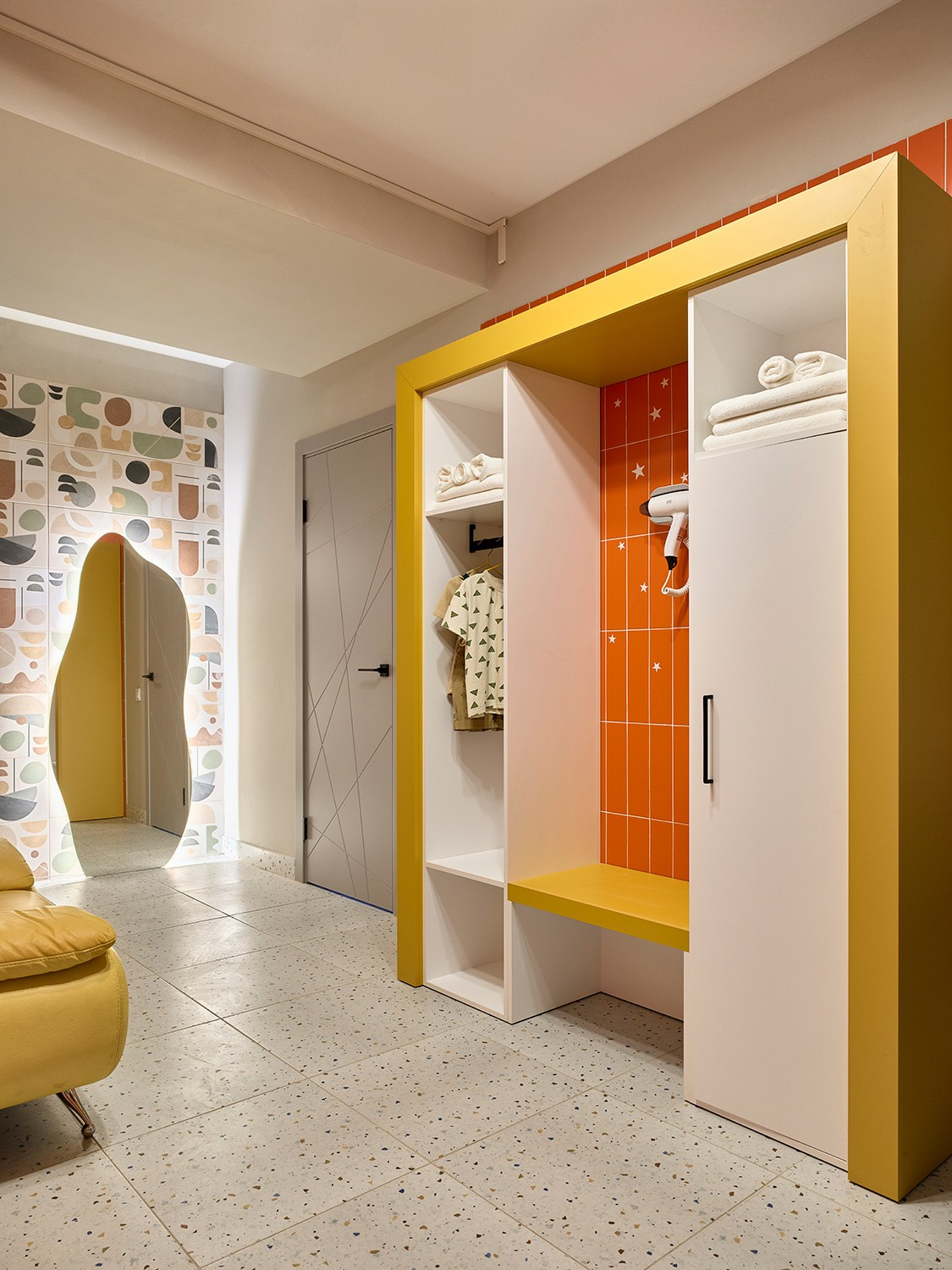 Детский бассейн «Китенок». Дизайнер интерьера Ксюша Шакирова, создание дизайн проектов под ключ