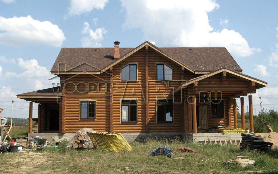 «Сергеевка» 364 кв. м. Проекты деревянных домов