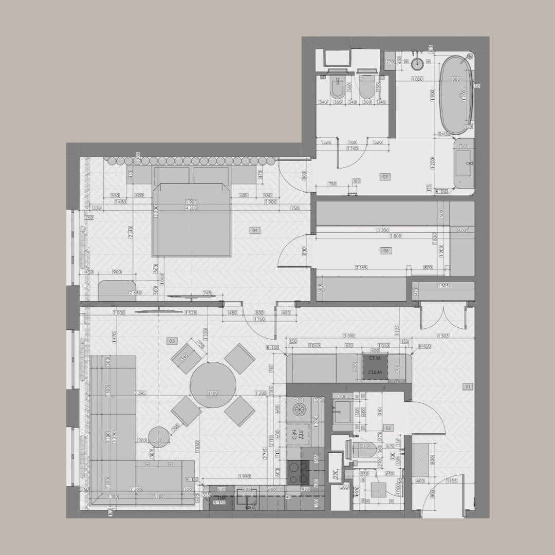 Квартира в ЖК Манхеттен. Дизайнер интерьера | Сабир Ульмаскулов