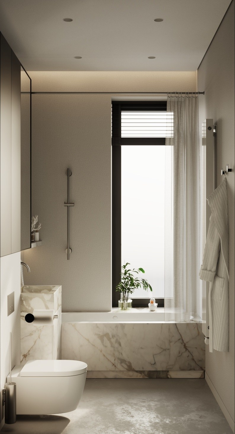 Приватная зона Клубный дом «West Garden». Интерьеры и архитекура