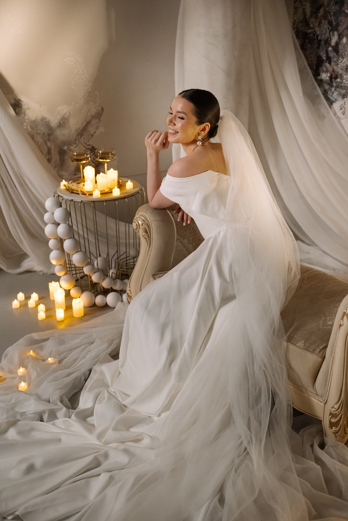 Со свечами. Свадебный и сеейный фотограф в Санкт-Петербурге Елена Худякова