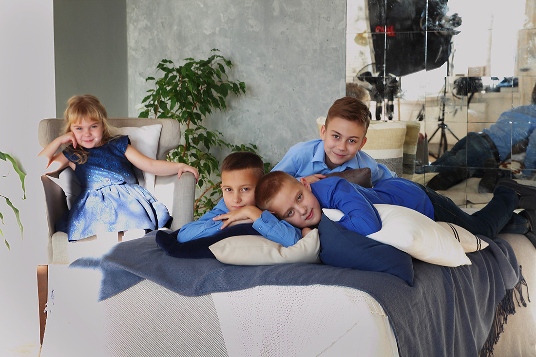 Большая семья. Фотограф Ирина Колесникова