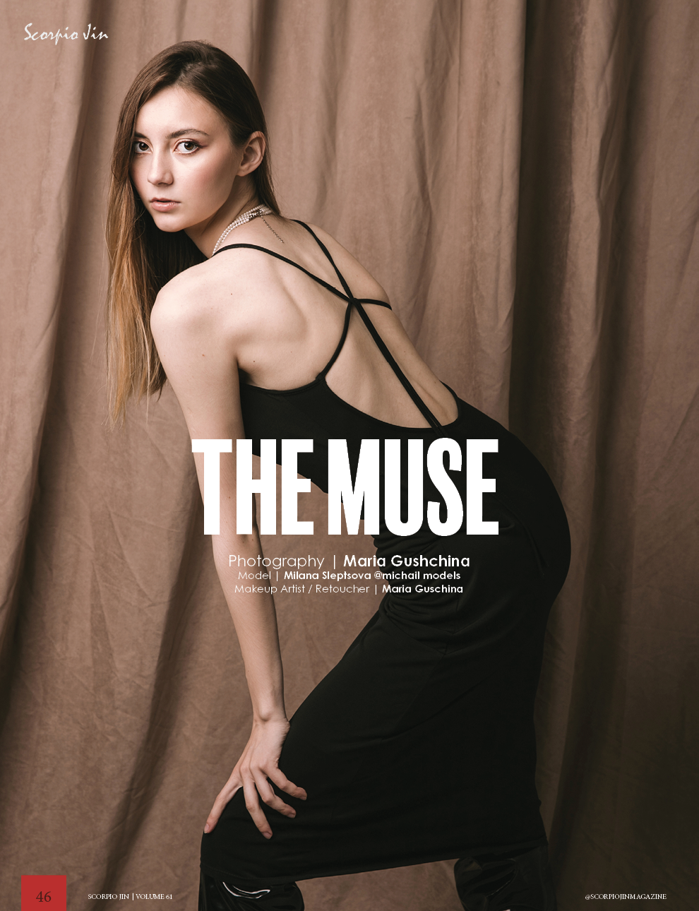 Scorpio Jin Magazine Volume 61. Фотограф и ретушёр Мария Гущина