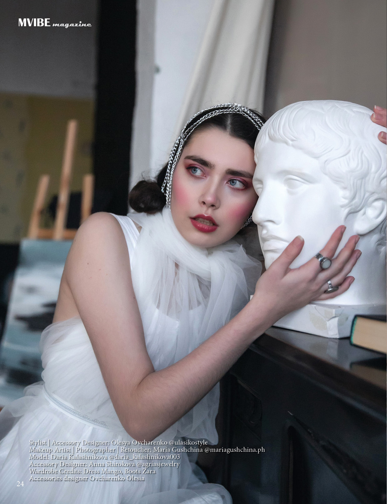 Mvibe magazine. Фотограф и ретушёр Мария Гущина