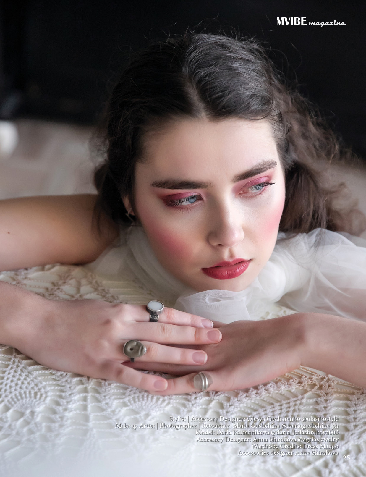 Mvibe magazine. Фотограф и ретушёр Мария Гущина