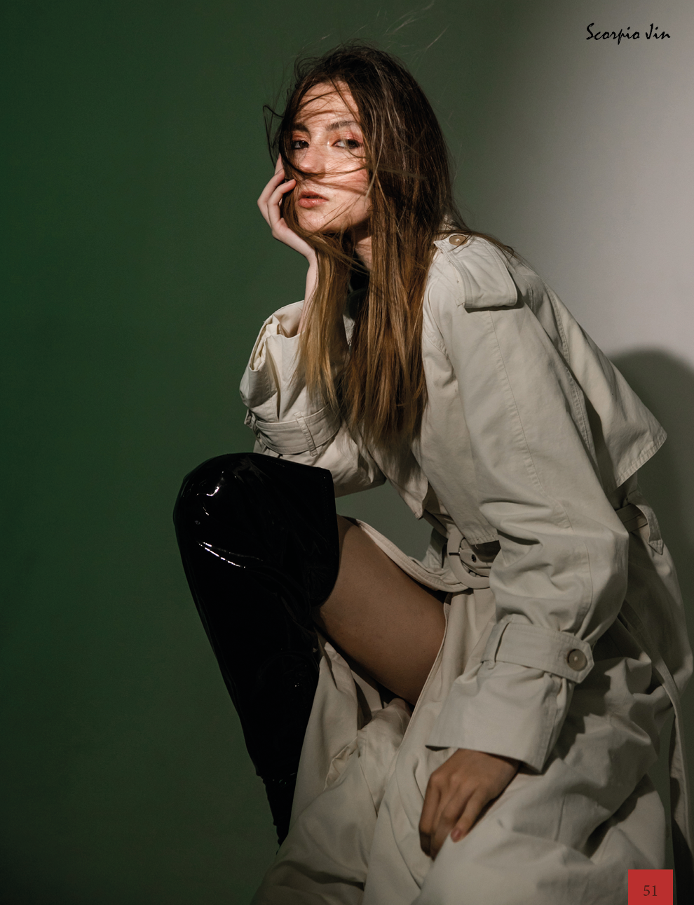Scorpio Jin Magazine Volume 61. Фотограф и ретушёр Мария Гущина