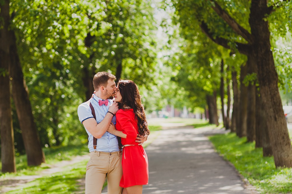 Катя и Виталик. Лавстори и свадебная прогулка. Фотограф в Варшаве Анна Розова