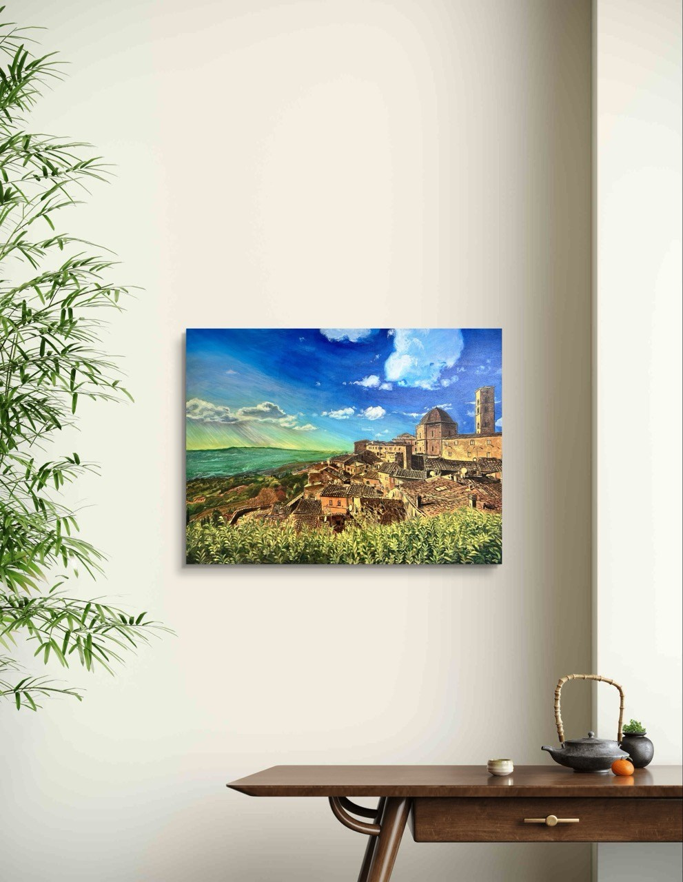 Серия «Города — великие творения рук человеческих». Картины пейзаж