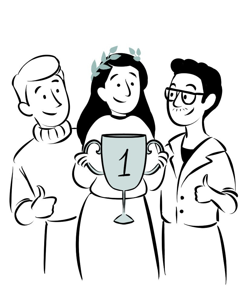 Корпоративные иллюстрации (серия). Мира (жы!) и Наваждения