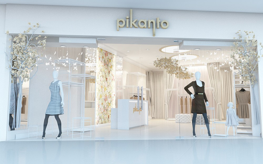 Корнер бренда в вашем шоу-руме. PIKANTO-Бренд женской одежды