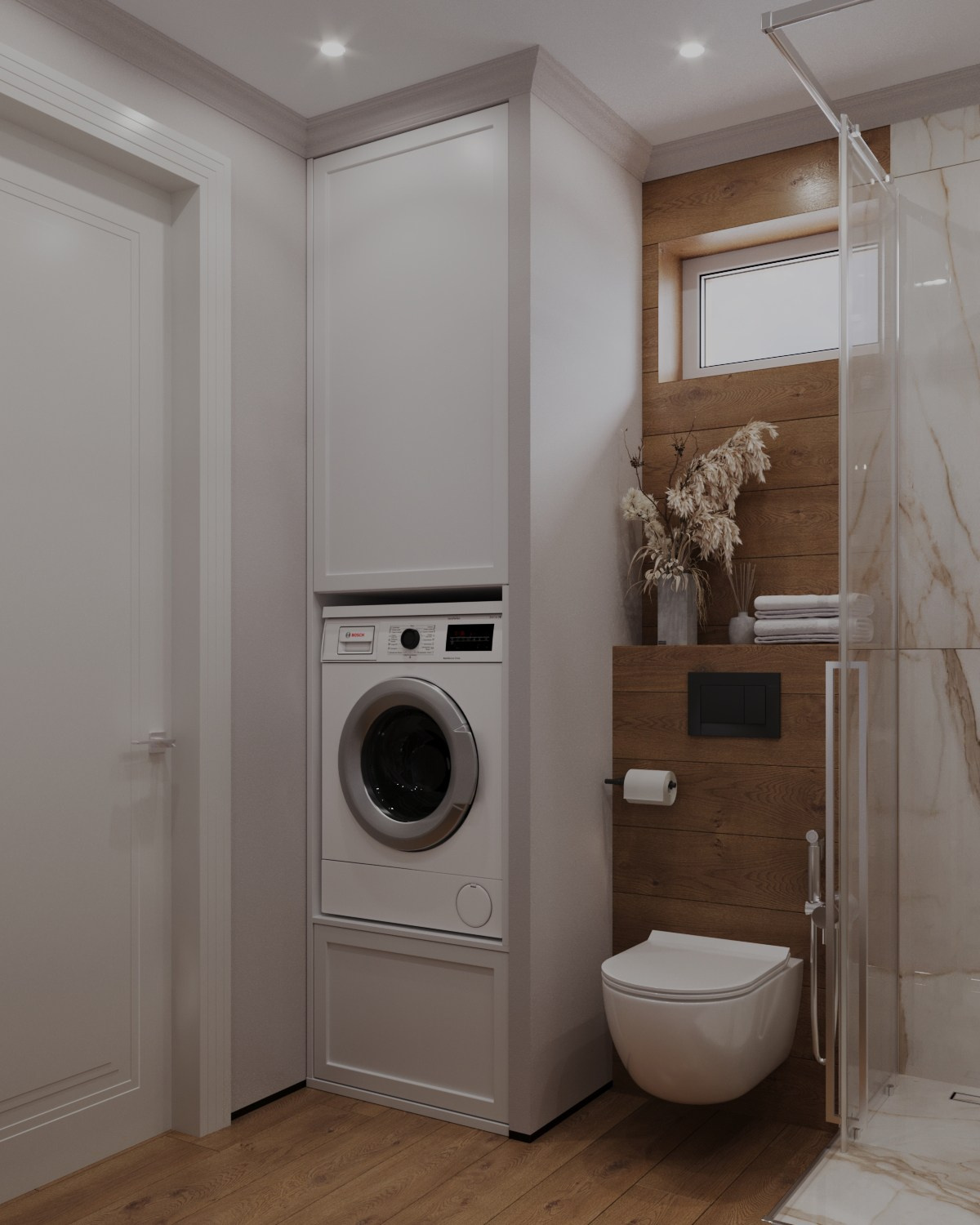 Визуализация санузла в частном доме. 3D-визуализация интерьеров и мебели | Larionova.vis — для студий и дизайнеров