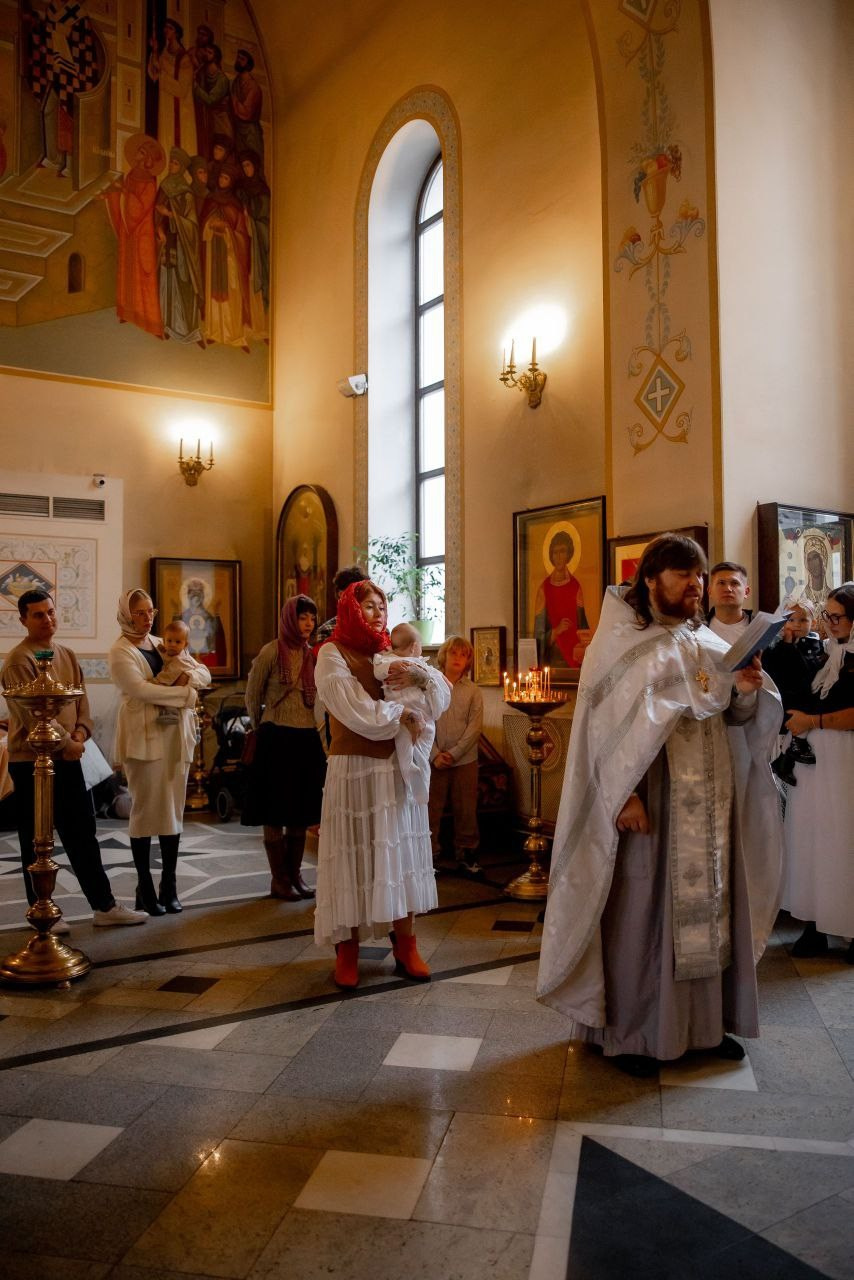 Таинство Крещения. Семейный фотограф в Москве