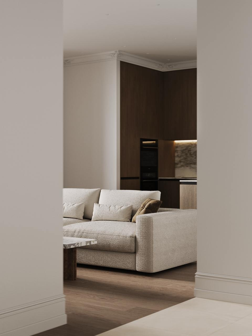 ЖK Настоящее — 80 м². КОМНАТА АИСТА дизайн-бюро | AIST ROOM design bureau