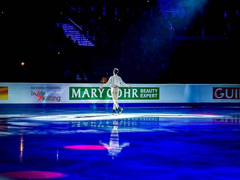 Javier Fernandez ECH 2019 Gala. Russian figure skating photographer from Saint-Petersburg