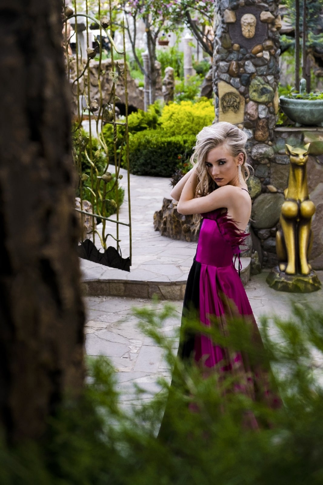 Purple&black. Невеста