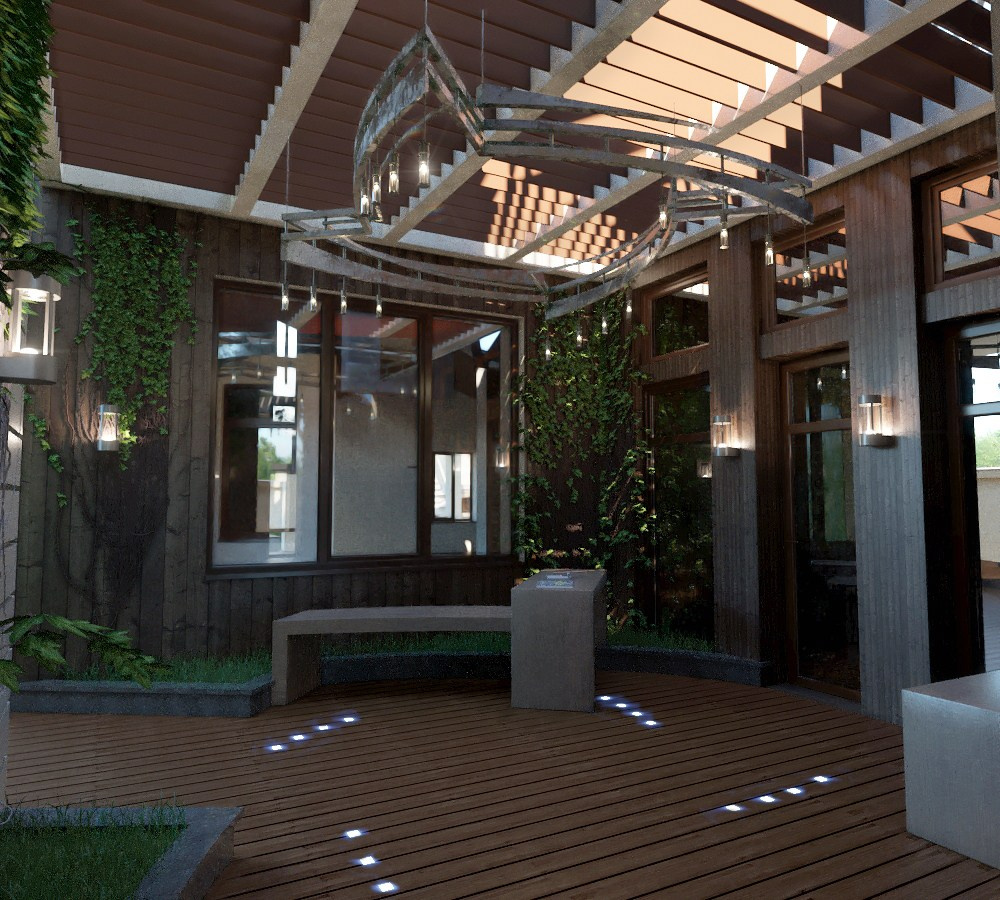 Проект частного дома в деревне Михалково