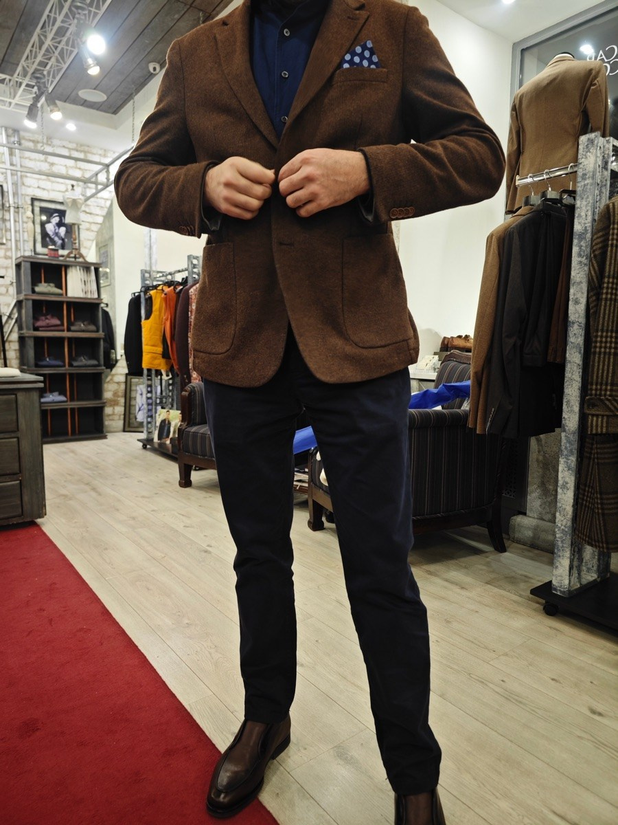 Шопинг со стилистом для мужчины. Образ в стиле smart casual