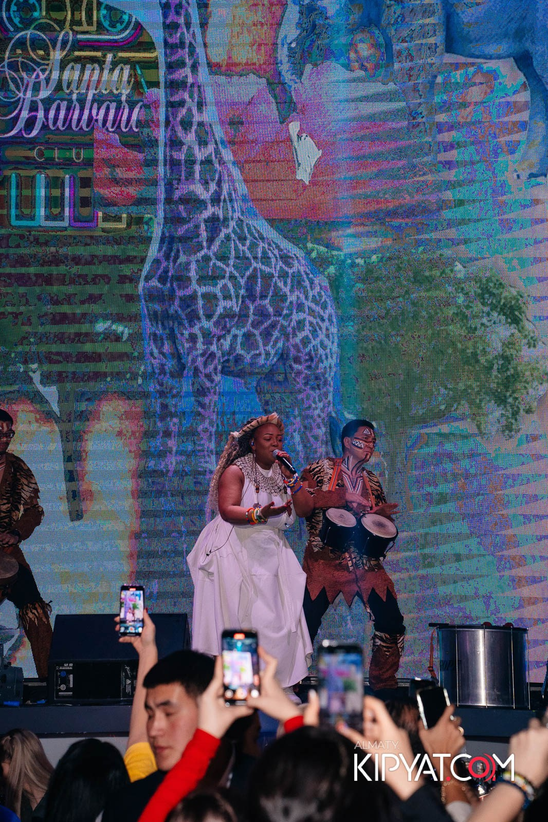 SANTA BARBARA — ВЫСТУПЛЕНИЕ LIZWI. КИПЯТКОМ АЛМАТЫ!