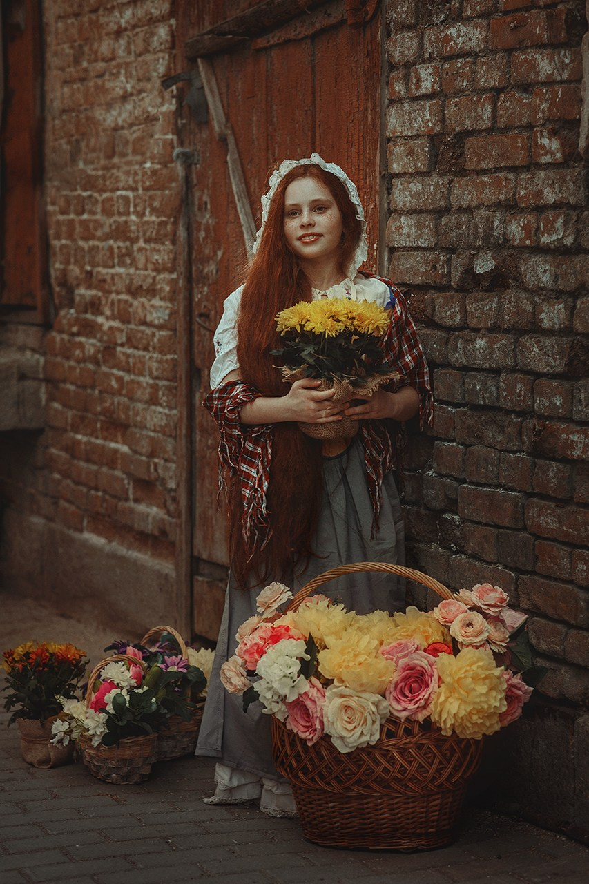 «Цветочницы». Фотограф женского портрета Екатерина Сигат
