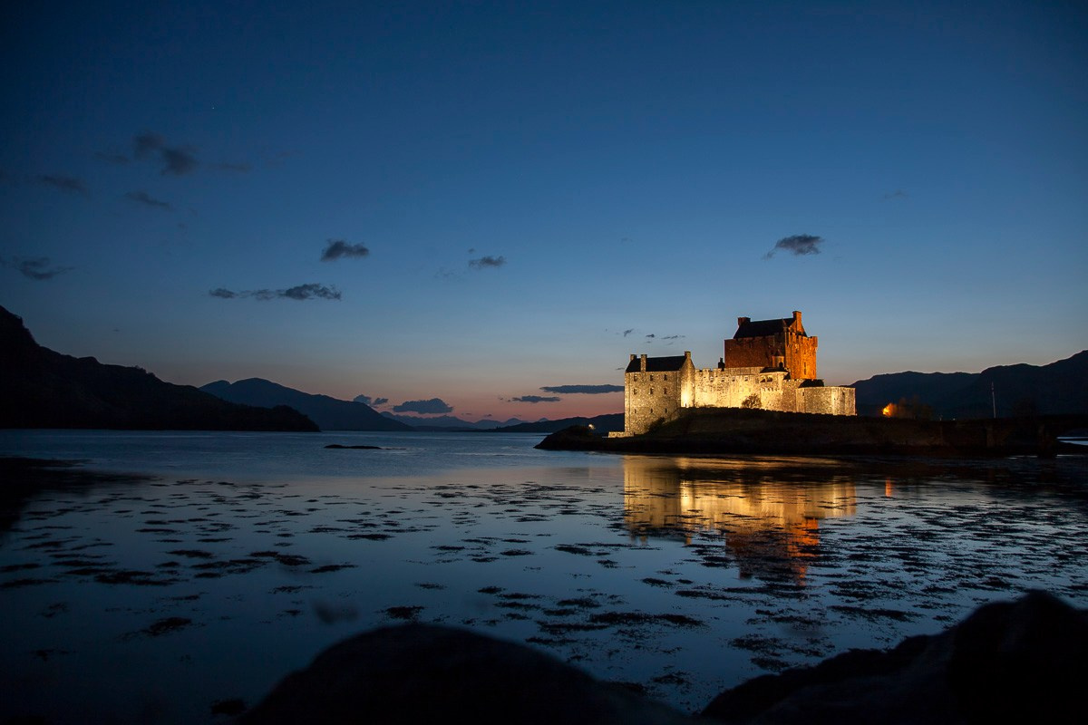 Шотландия, замок Eilean Donan. Фотограф Василий Буланов