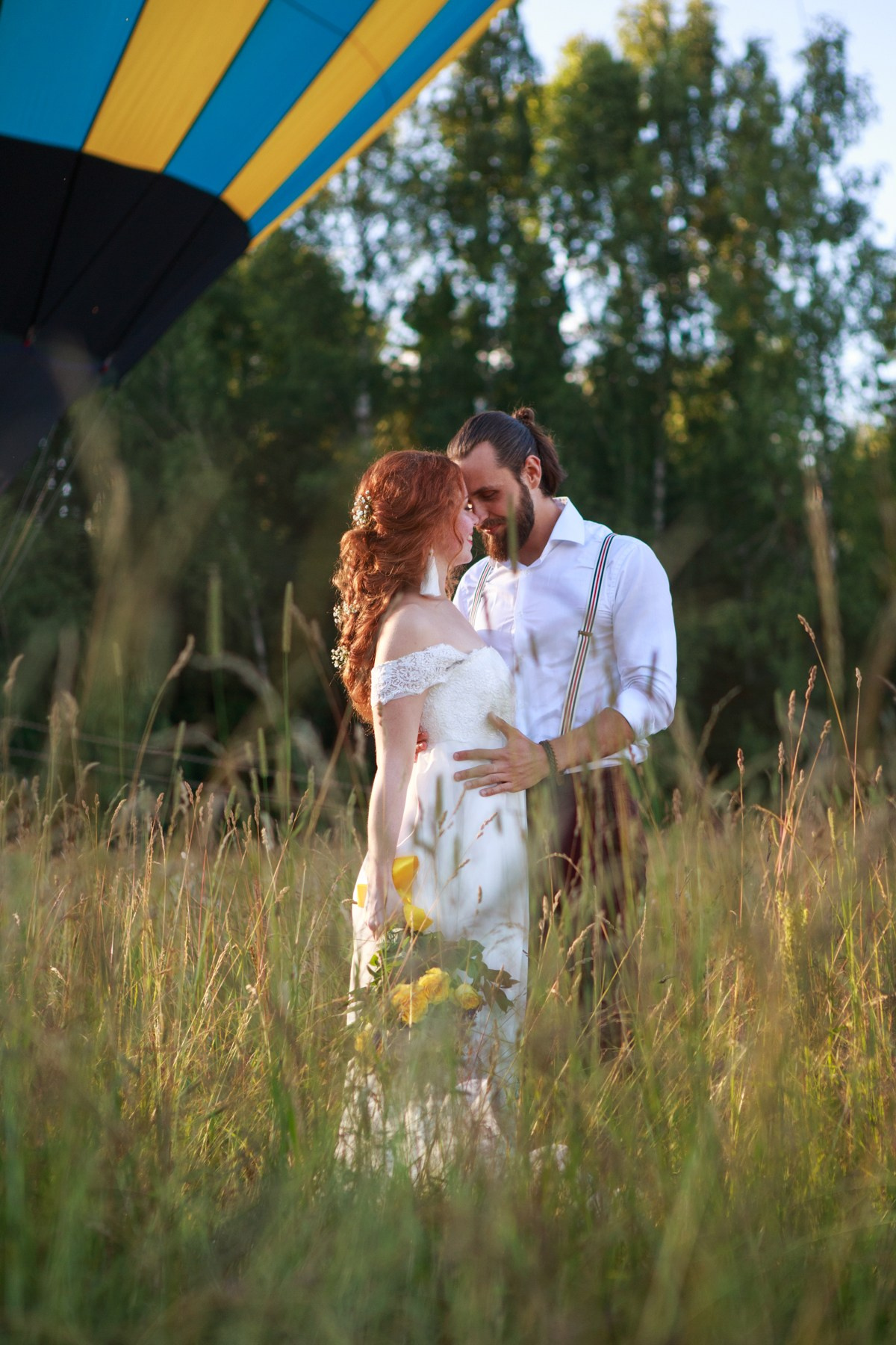 На большом воздушном шаре. Семейный и детский фотограф в Москве Мария Быкова
