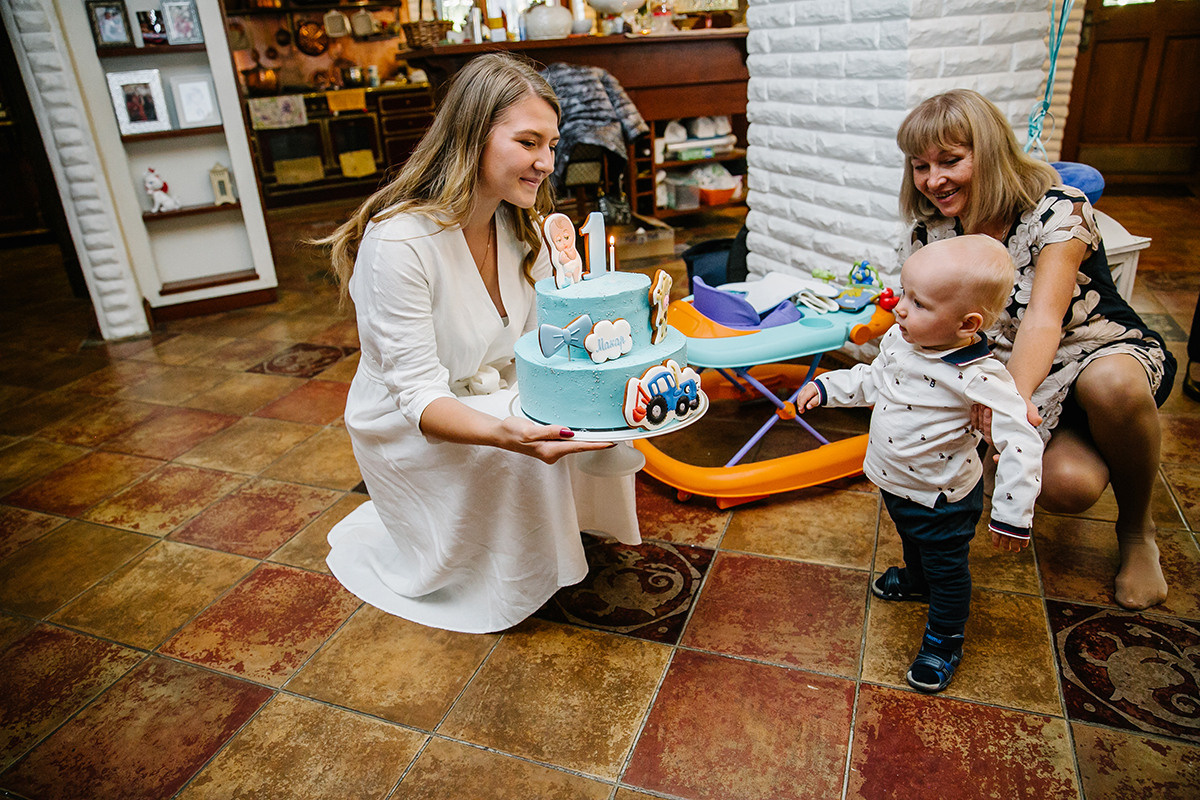 Детский день рождения в загородном доме. Детский и семейный фотограф в Санкт-Петербурге Елена Крюкова