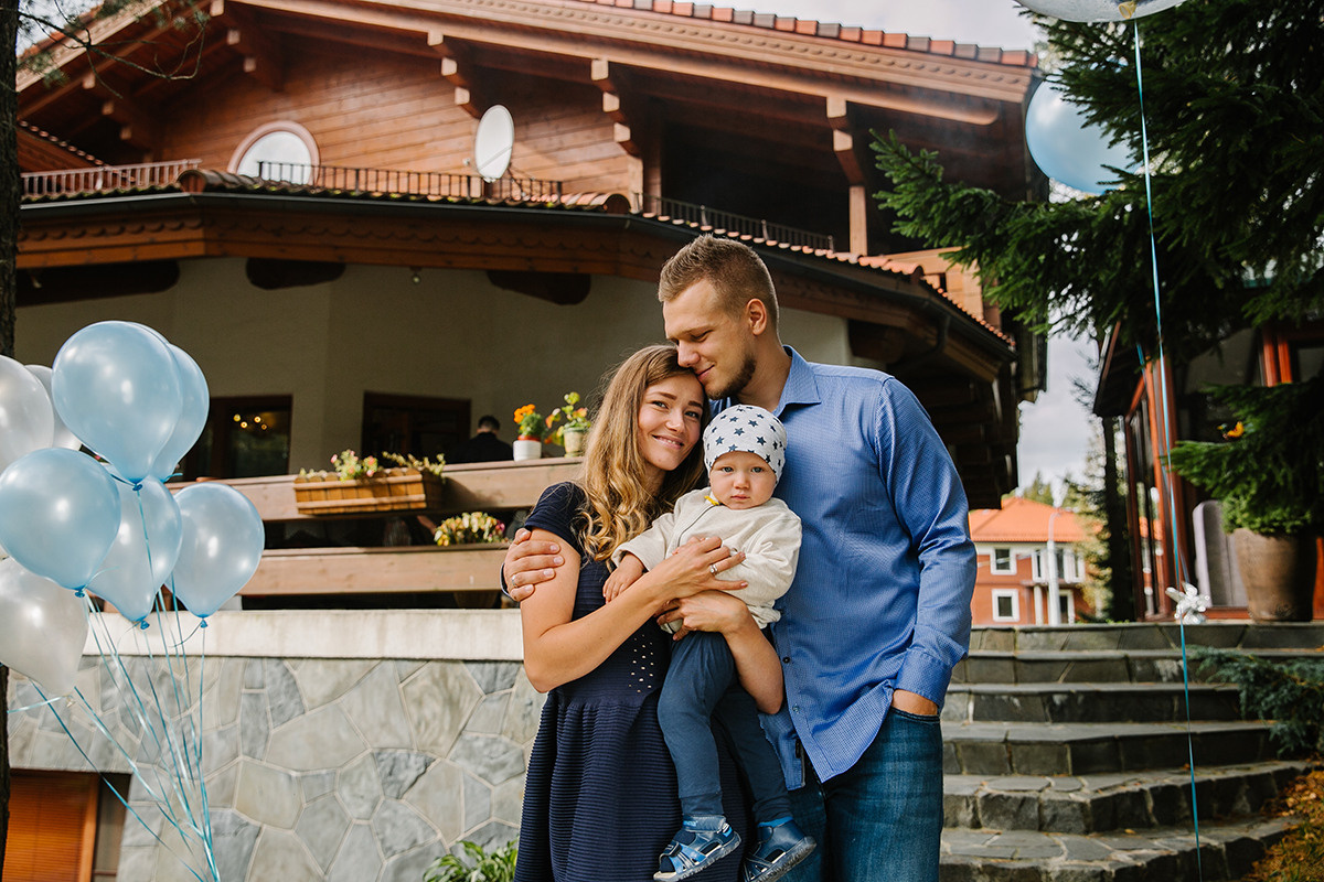 Детский день рождения в загородном доме. Детский и семейный фотограф в Санкт-Петербурге Елена Крюкова