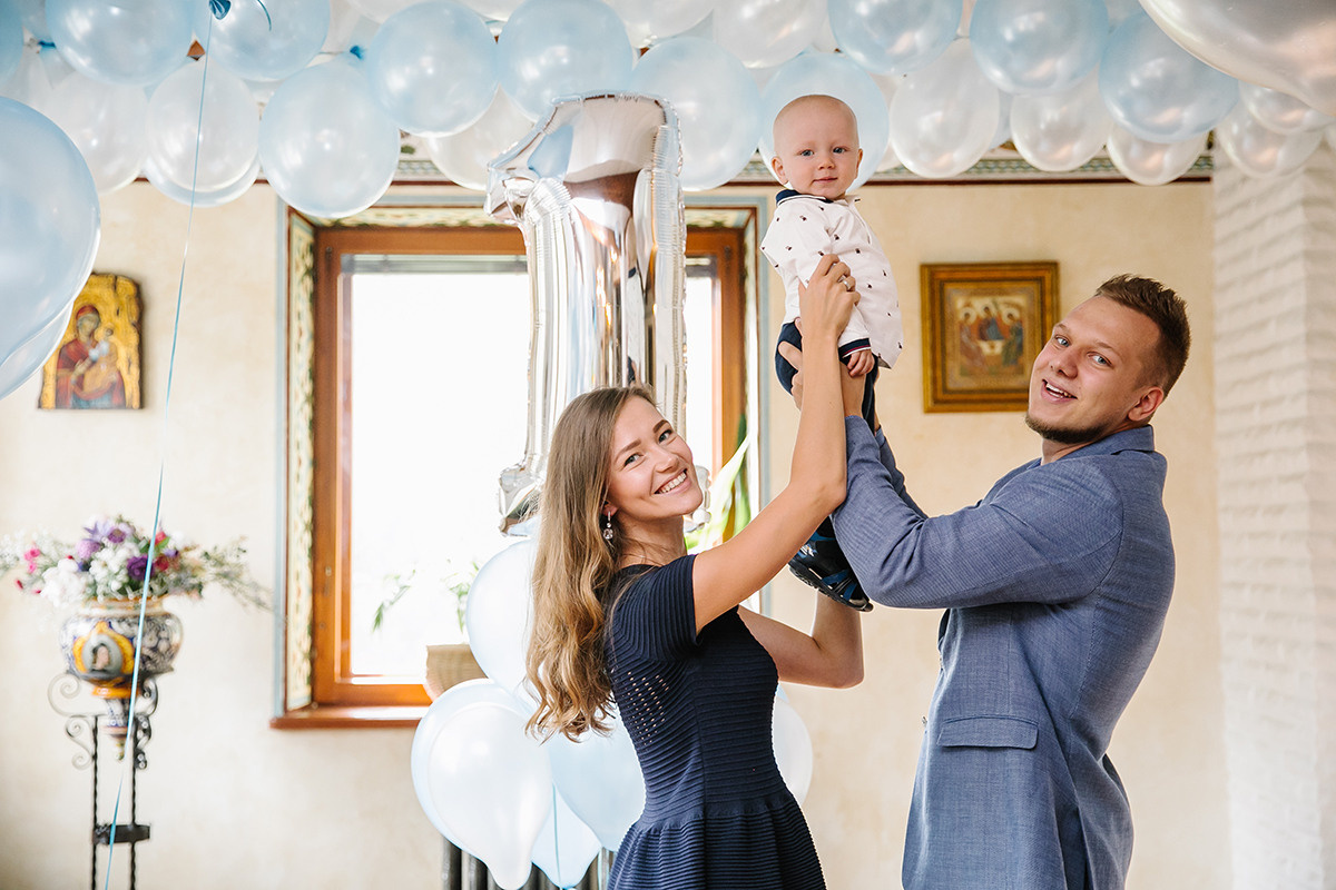 День рождения 1 годик. Детский и семейный фотограф в Санкт-Петербурге Елена Крюкова