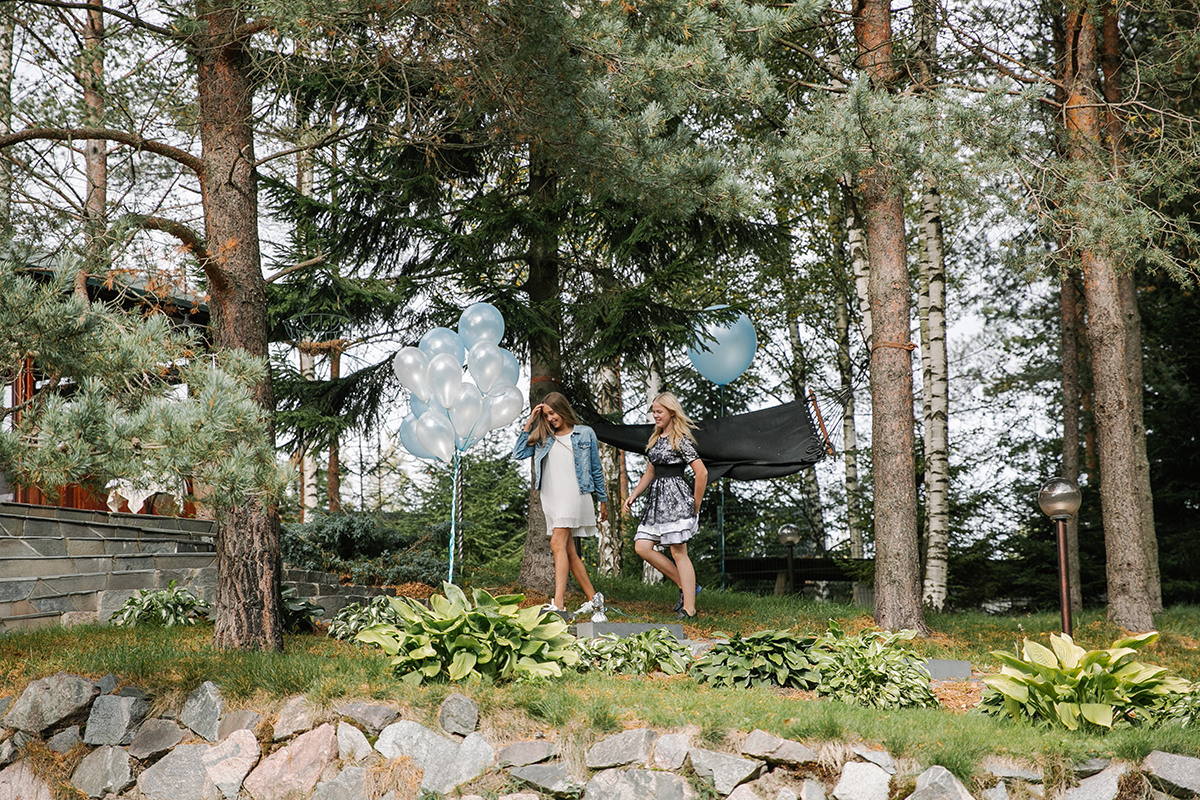 Детский день рождения в загородном доме. Детский и семейный фотограф в Санкт-Петербурге Елена Крюкова