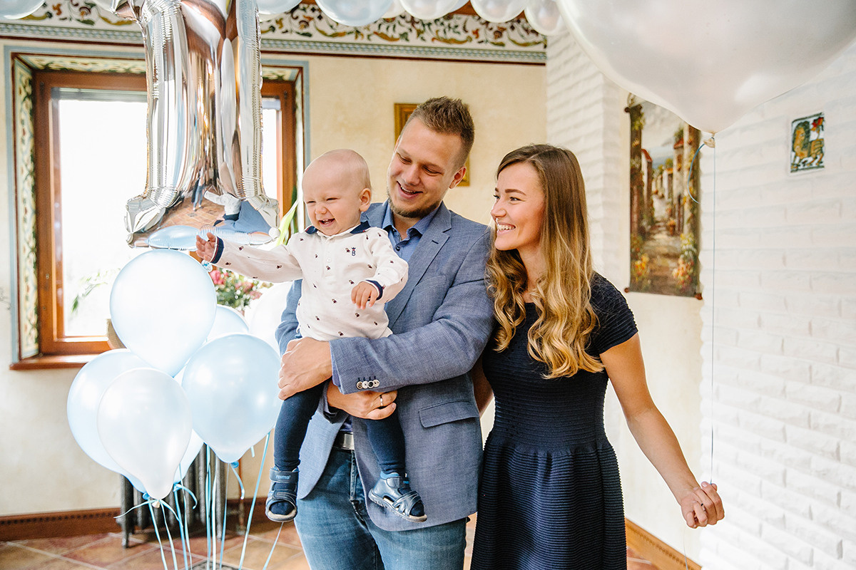 Детский день рождения в загородном доме. Детский и семейный фотограф в Санкт-Петербурге Елена Крюкова