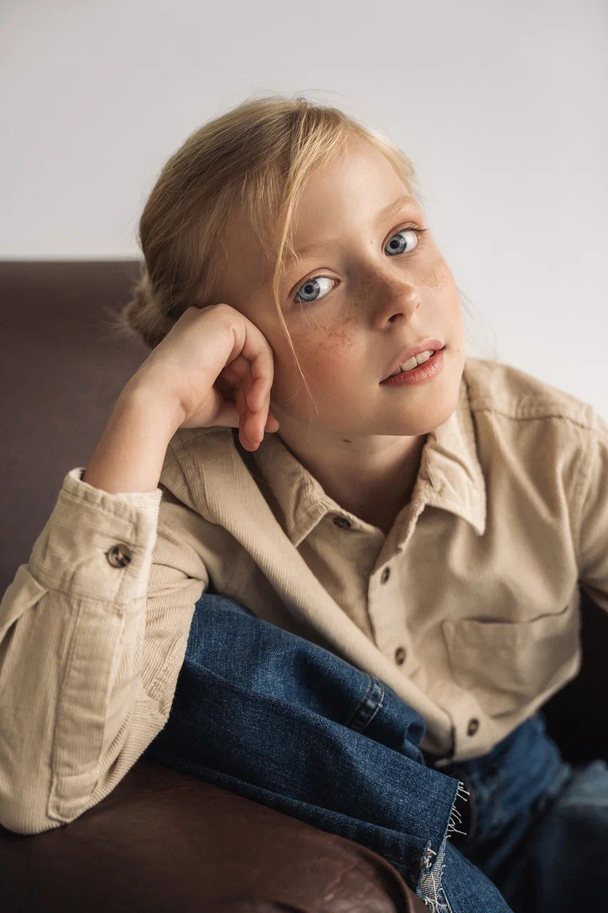 Шварц Аделина 9 ЛЕТ 140 СМ. Детское модельное агентство Musthave agency. База профессиональных моделей