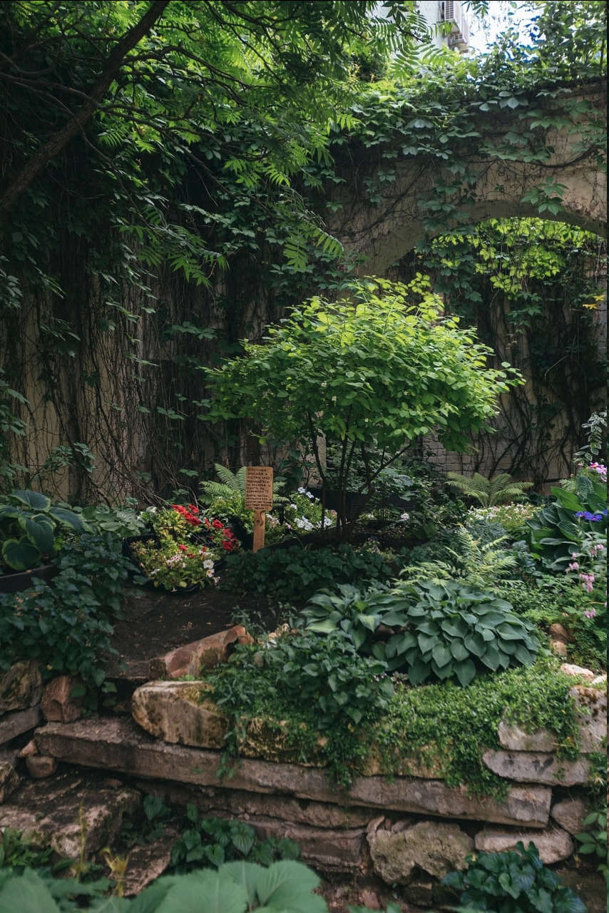 Локация для фотосессии на улице — старинный двор Москвы