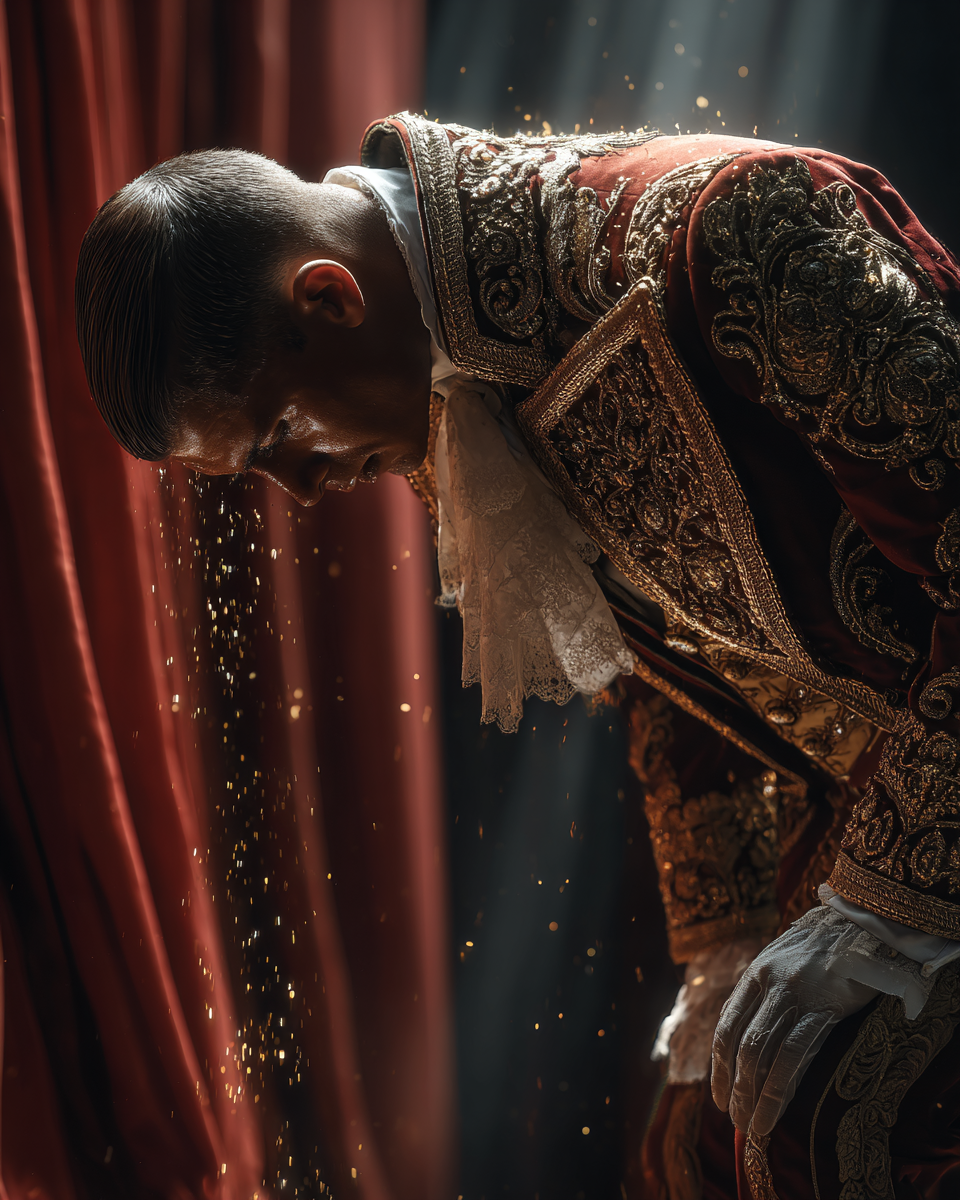 Концептуальный цирковой образ, театральный костюм и драматичная постановка