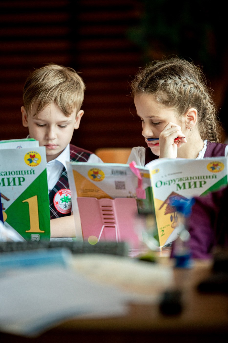 Уроки в школе. Андрей Кровлин — фотограф в Славянке