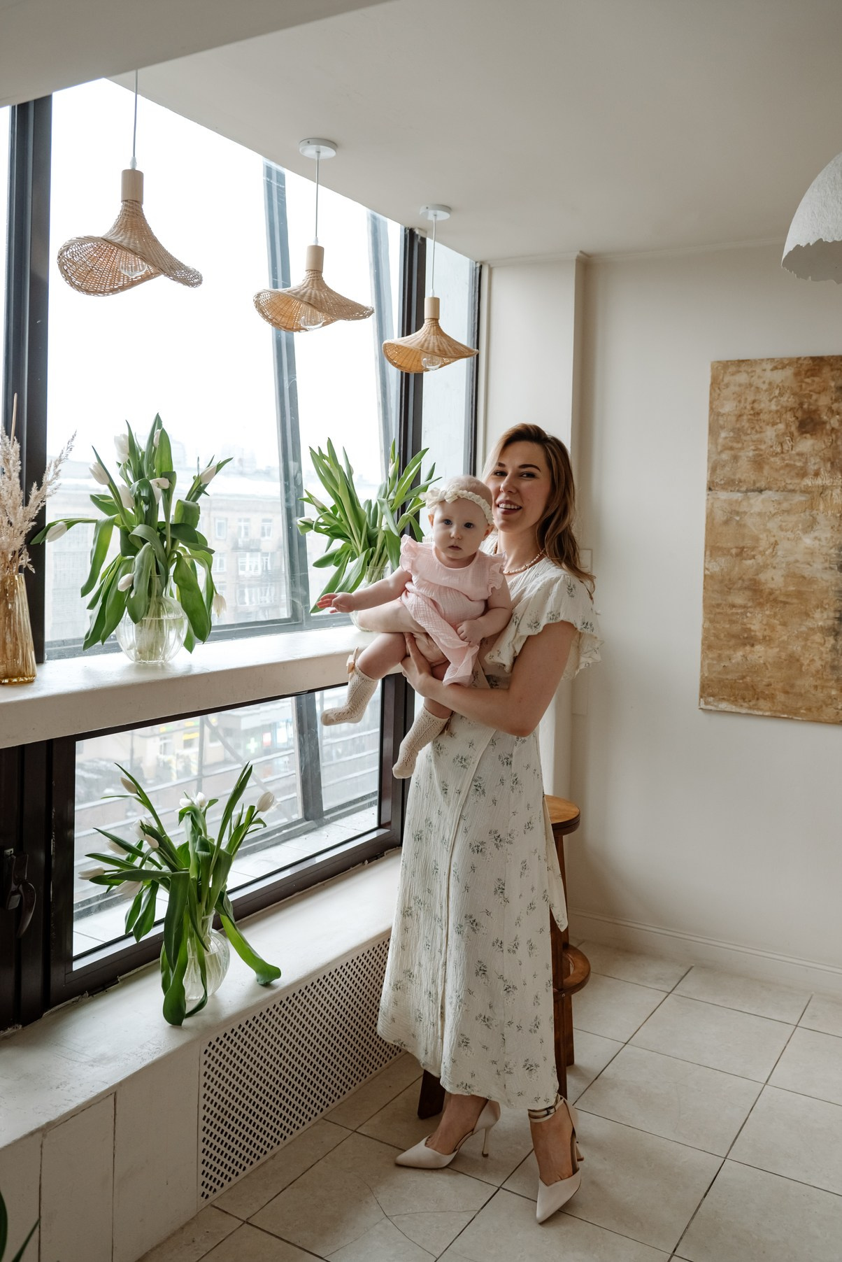 Семейная фотосессия с тюльпанами. Свадебный и семейный фотограф в Санкт-Петербурге Елена Худякова