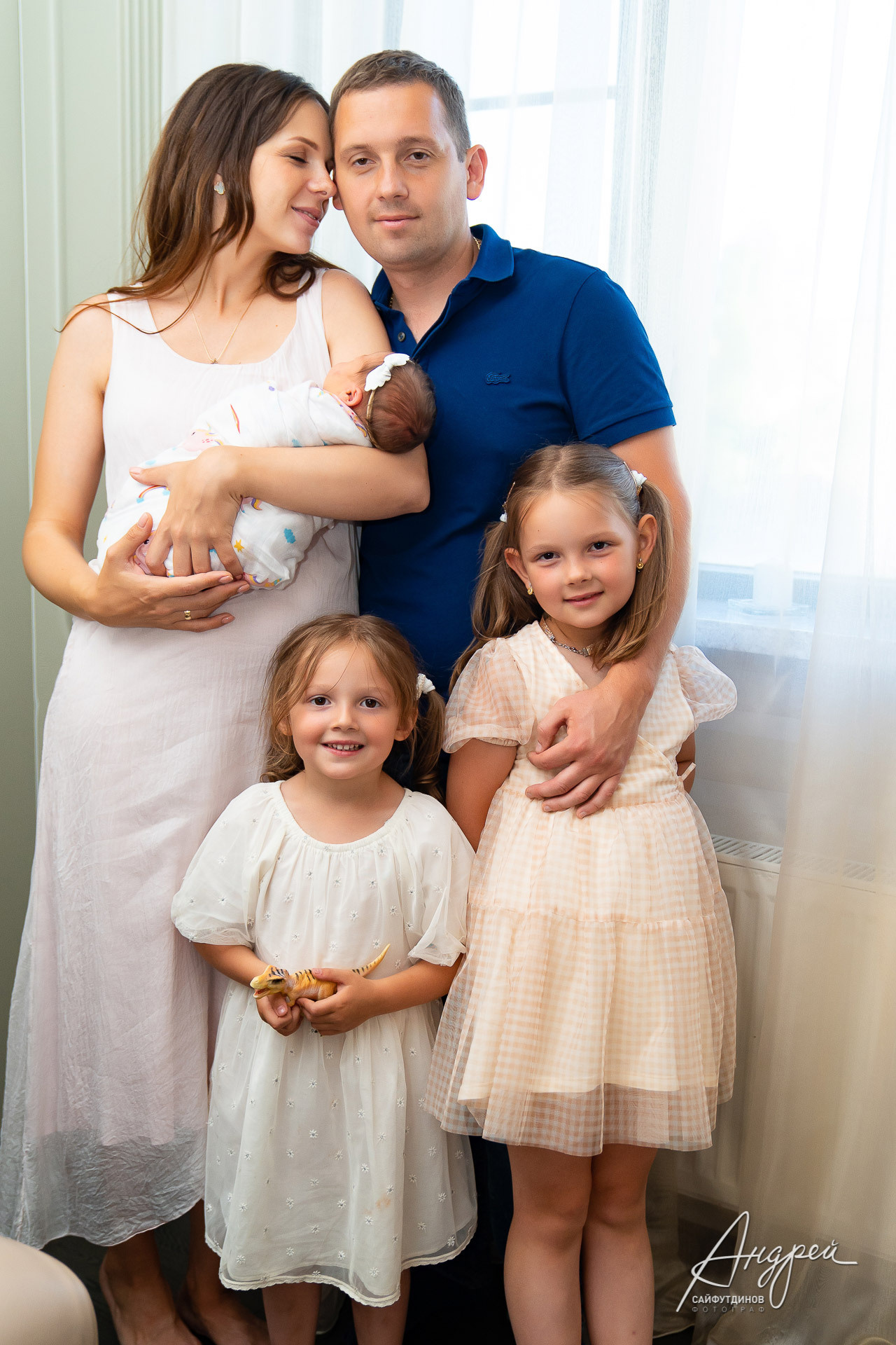 Выписка из роддома. Клиника Буштыревой 9 месяцев. Свадебный и семейный фотограф в Ростове-на-Дону. Андрей Сайфутдинов