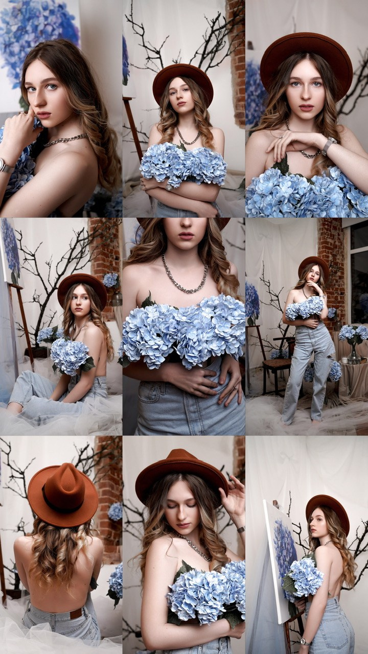 Женская фотосессия в студии Тепло в Новочеркасске. Свадебный фотограф в Ростове-на-Дону. Таинство Крещения и Венчания, семейные фотосессии. Алёна Чёботова