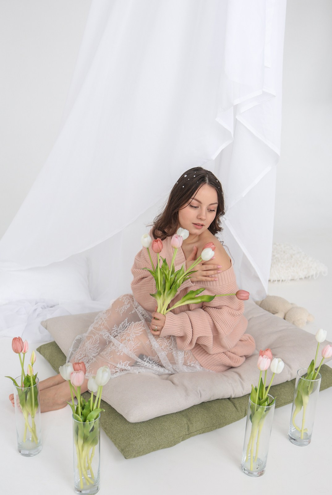 Женский портрет в студии. Ваш фотограф Наталья Лаэтина