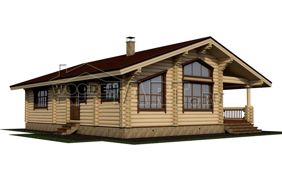 «Велегож парк» 138 кв. м. Проекты деревянных домов