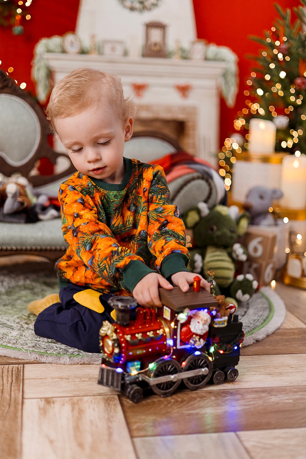 Новый год 24-25. Семейный и детский фотограф в Железногорске Саламахо Ольга