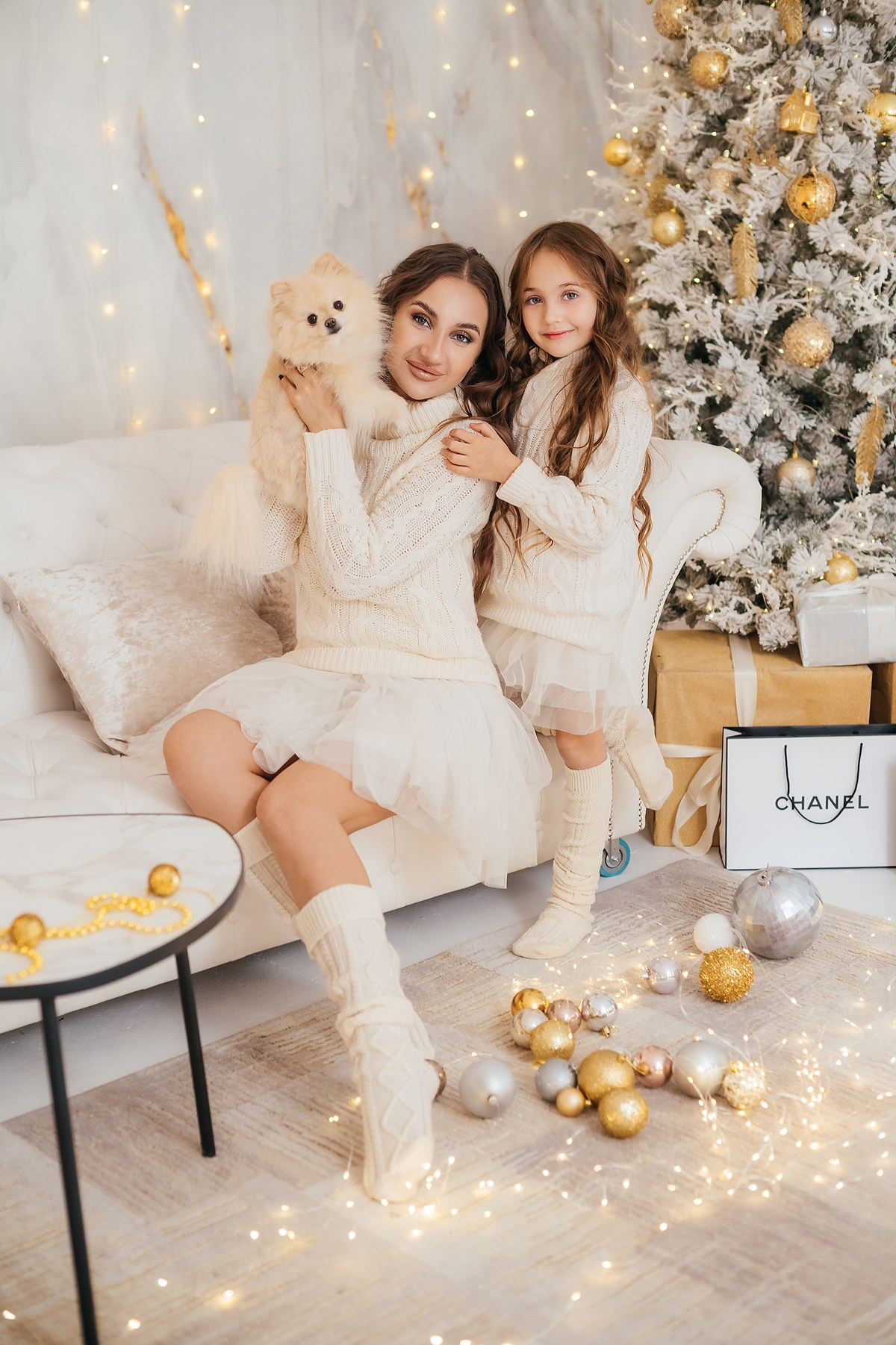 Новогодняя сьемка. Фотограф Анна Качан