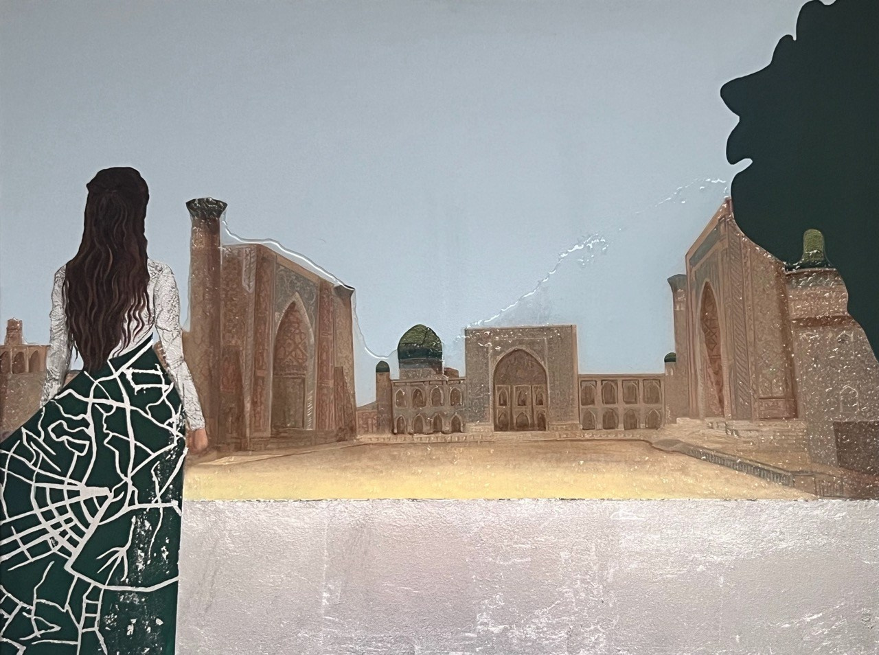 Серия «Волшебница Изумрудного Востока». Картины пейзаж