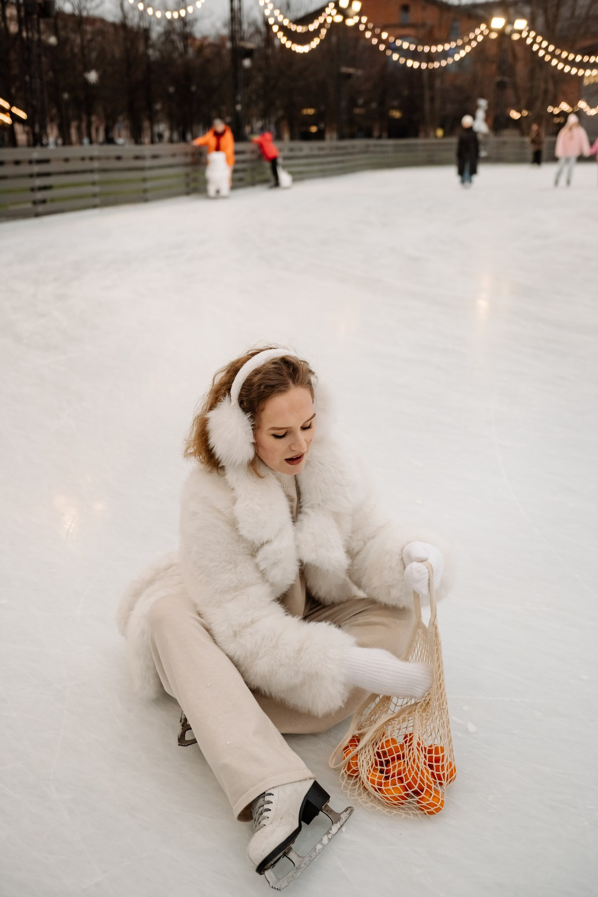 Индивидуальная. Каток в Новой Голландии. Свадебный и семейный фотограф в Санкт-Петербурге Елена Худякова