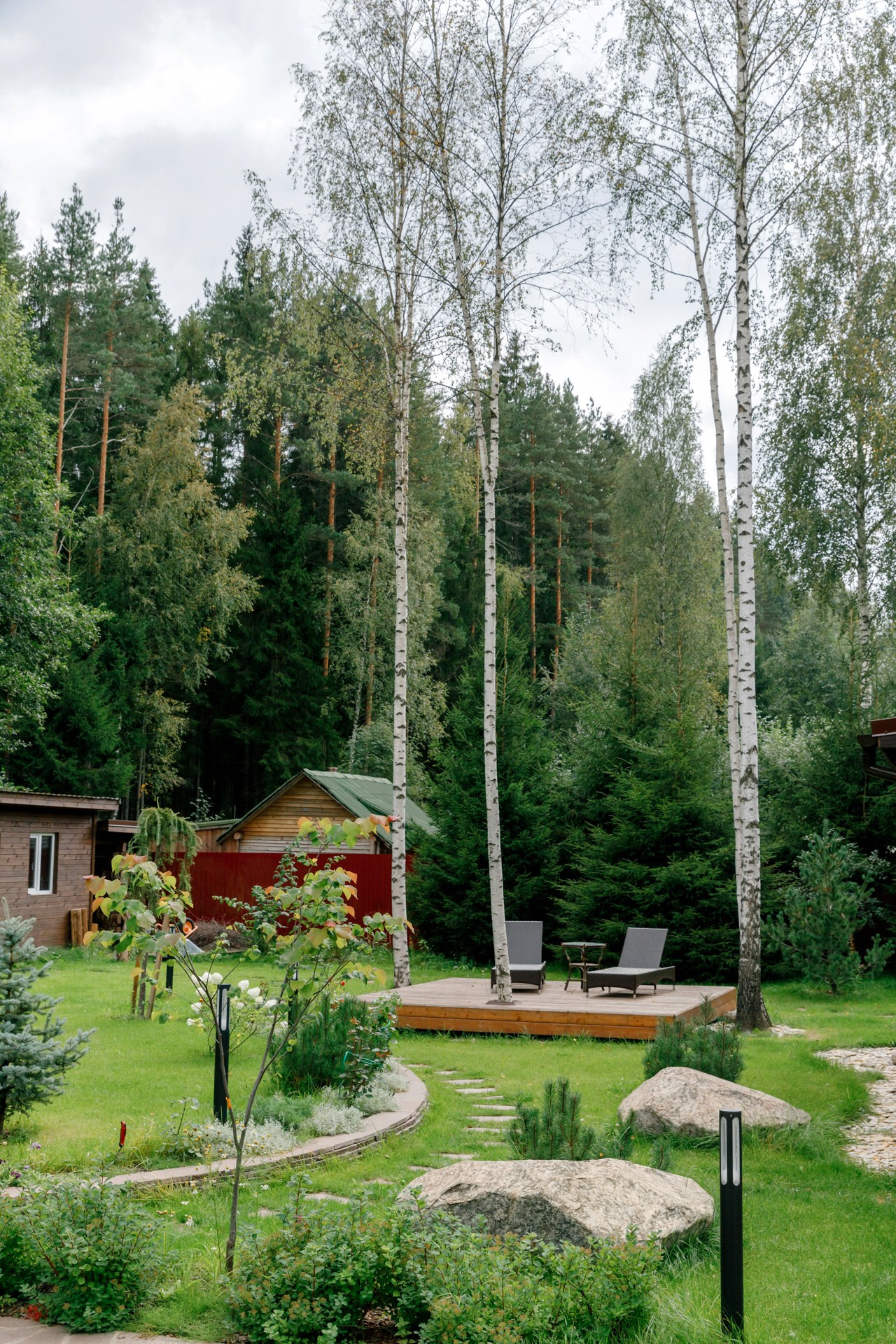 Загородный дом. Ландшафтный дизайн. Репортажный фотограф в Санкт-Петербурге Жолудев Владислав