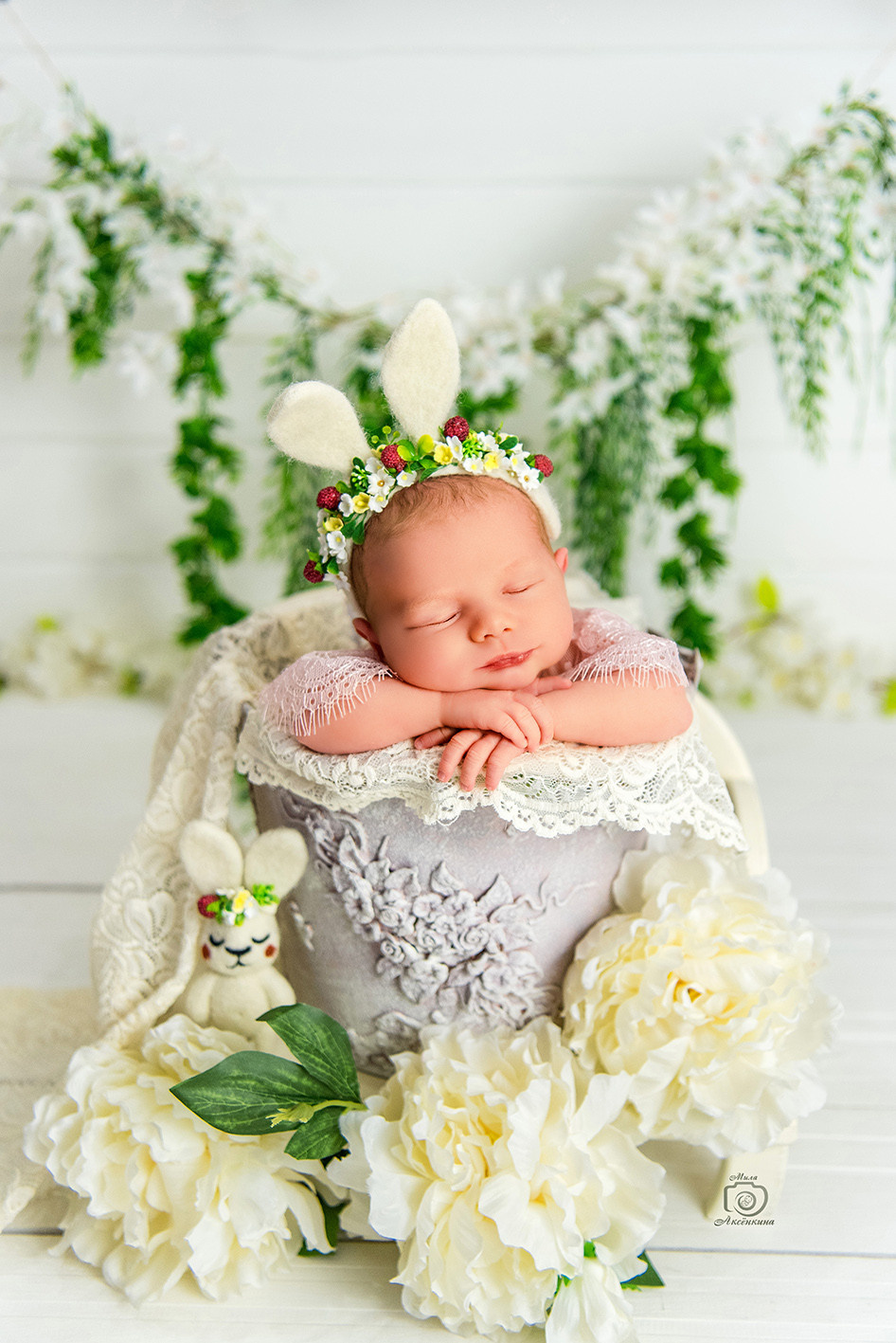 Портфолио новорожденных. Фотограф в Нефтеюганске Мила Аксёнкина