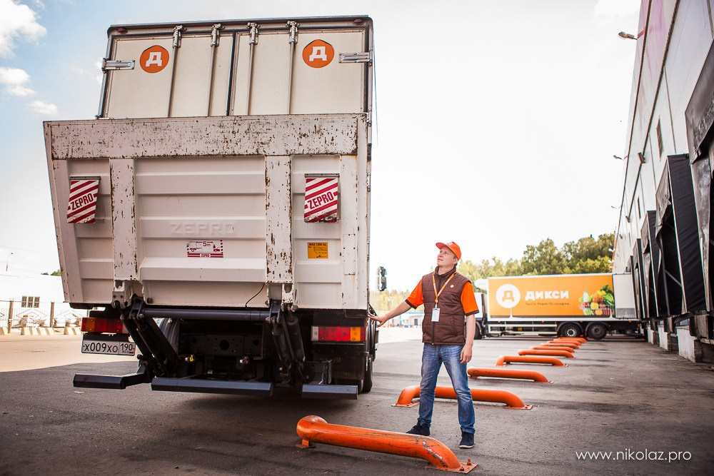 ДИКСИ склад. Видеооператор/Фотограф Николай Завьялов