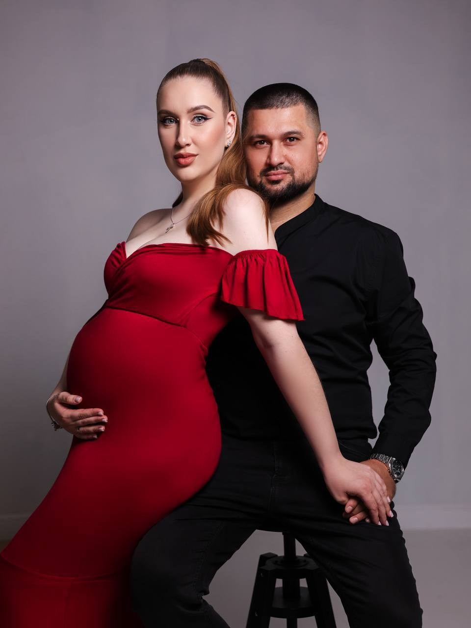 Фотосессия в красном стиле. Фотограф ANNA GEREIHAN