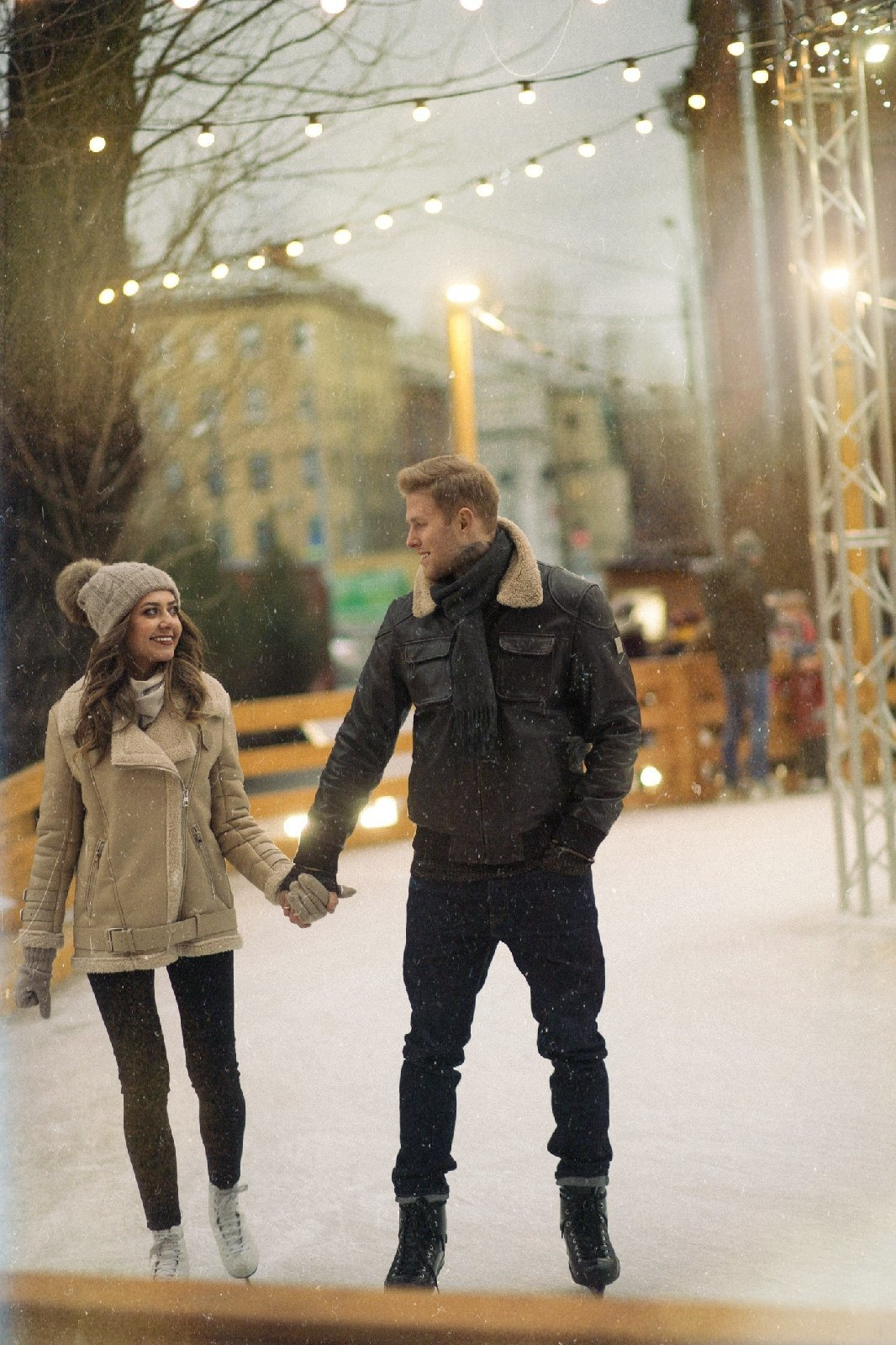 Зимний каток. Портфолио свадебного фотографа. Роман Каргаполов