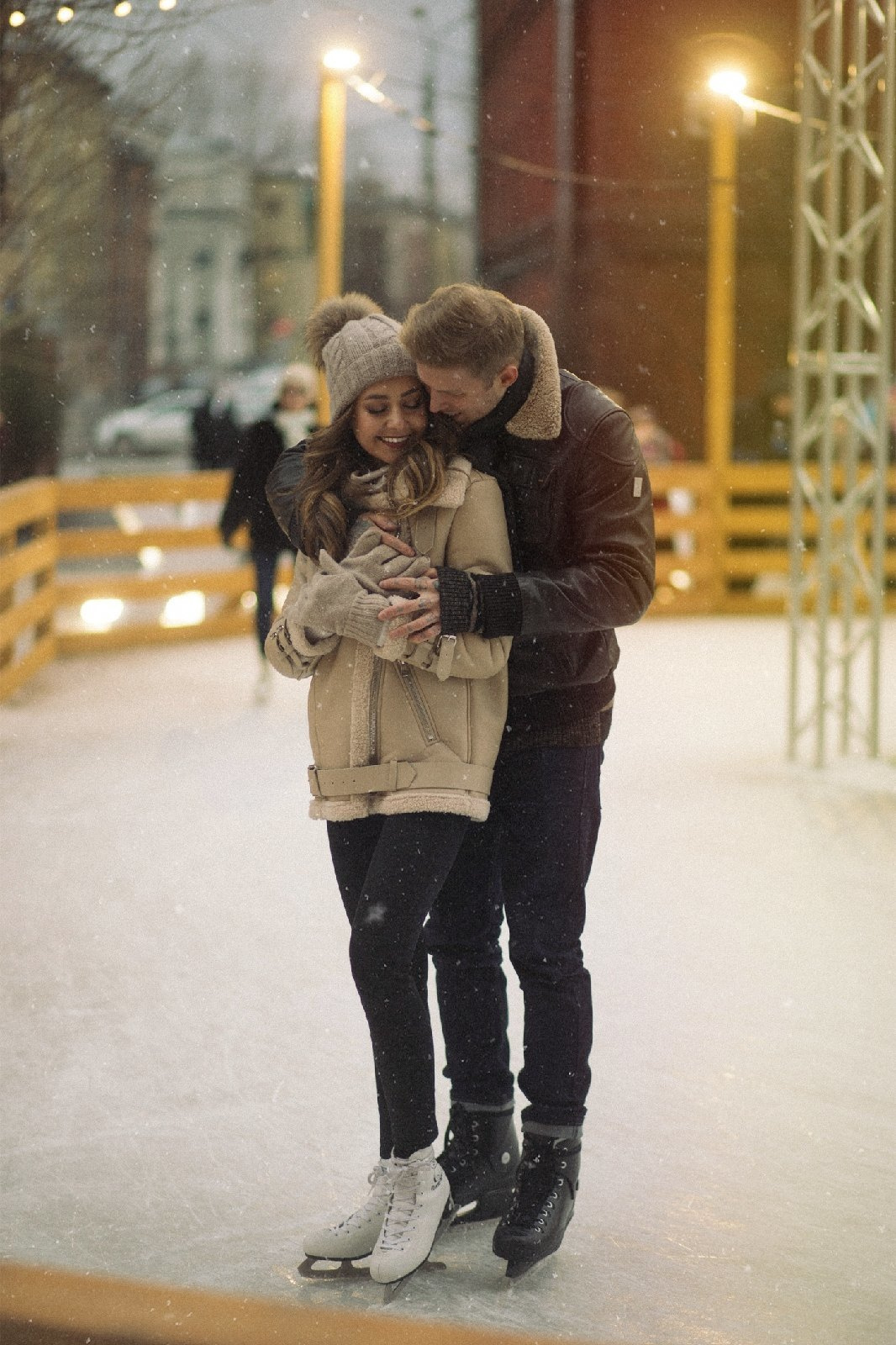 Зимний каток. Портфолио свадебного фотографа. Роман Каргаполов